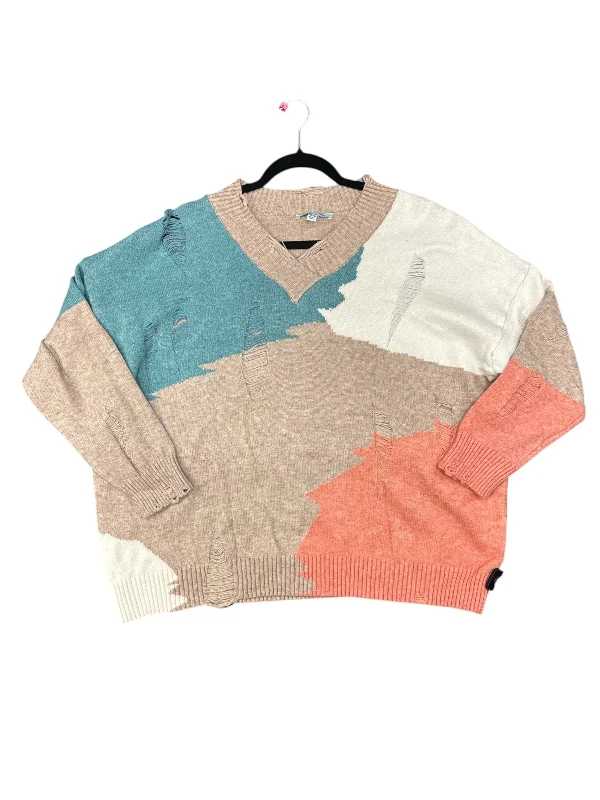 Sweater By She + Sky In Multi-colored, Size: Osfm