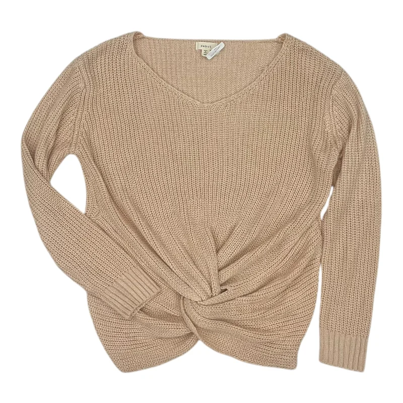 Sweater By Debut In Peach, Size:M