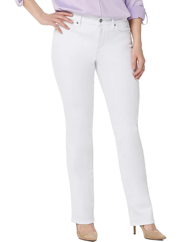 Women's Outfit Plus Marilyn Womens Petite High Rise Straight Leg Jeans