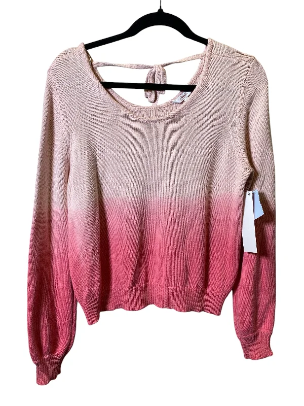 Sweater By Candies In Pink, Size: M