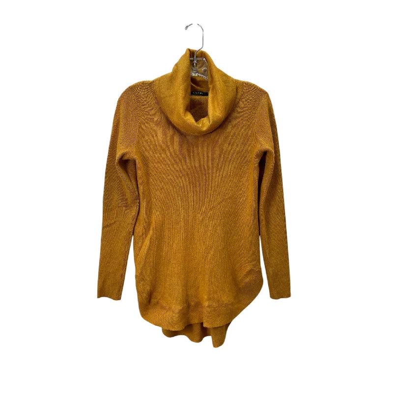 Sweater By Cyrus Knits In Yellow, Size:M