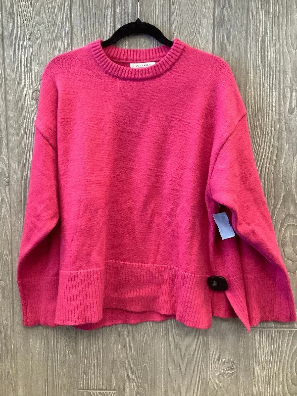 Sweater By Jon And Anna In Pink, Size: L