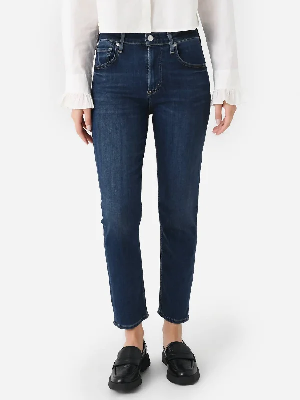 Comfortable Women's Outfits Isola Straight Crop Jean In Courtland