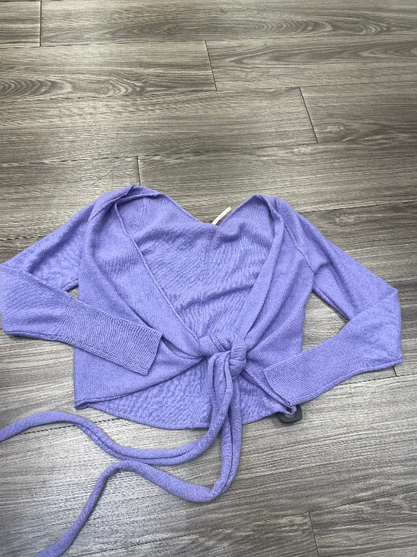 Sweater By Free People In Purple, Size: M