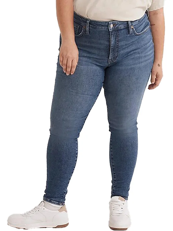 Women's Trendy Garments Plus Womens Mid-Rise Ankle Skinny Jeans