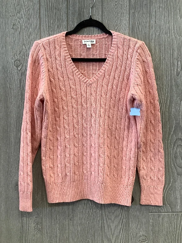 Sweater By St Johns Bay In Pink, Size: Lp