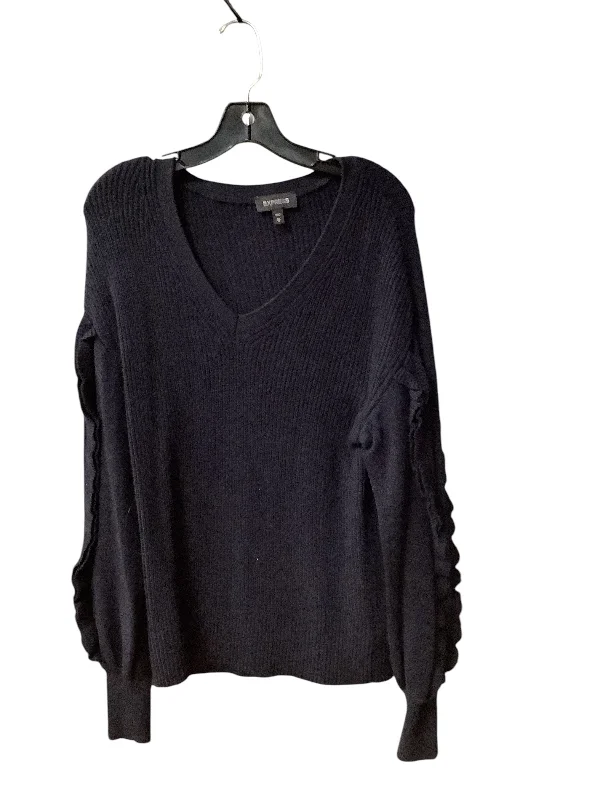 Sweater By Express In Blue, Size: Xs