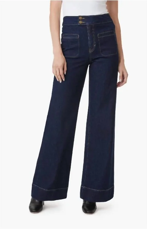 Flash Sale Online Cowgirl Wide Leg Jeans In Dark Wash