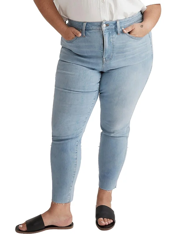 Formal Attire For Women Plus Womens High-Rise Cropped Skinny Jeans