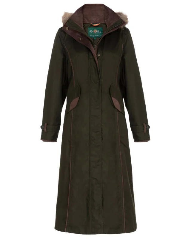 Affordable Women's Clothing Alan Paine Fernley Long Waterproof Coat