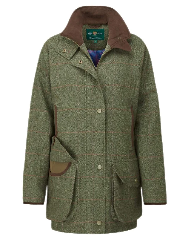 Women's Fashion Clothes Alan Paine Combrook Ladies Tweed Coat