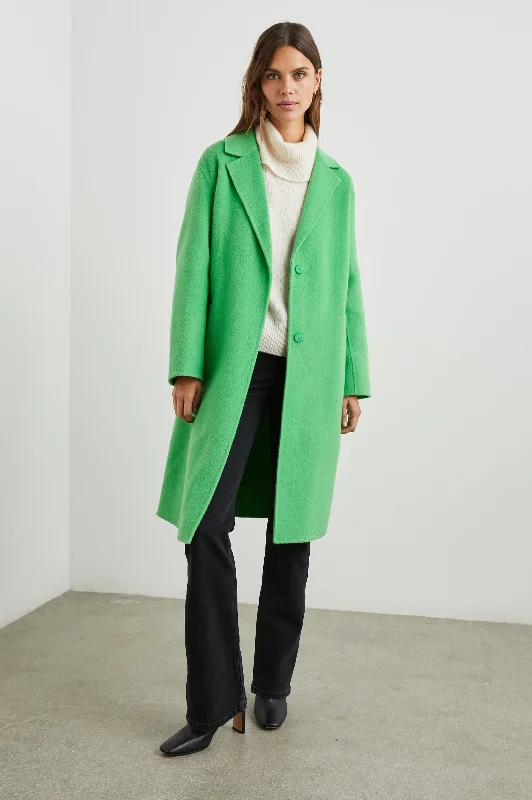 Women's Classic Outfit LORE COAT - GREEN APPLE