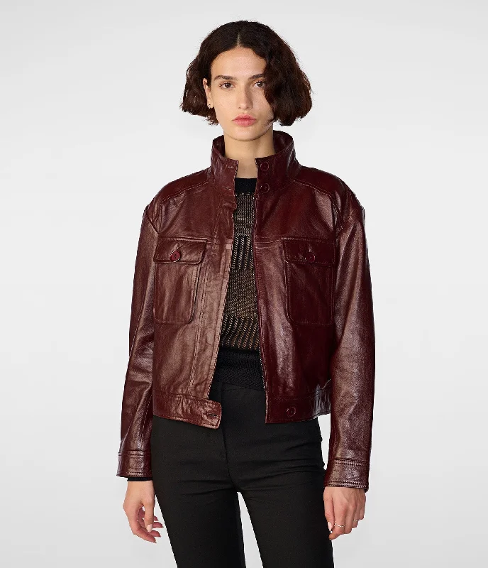 Affordable Online Boutique Diana Cropped Moto Jacket