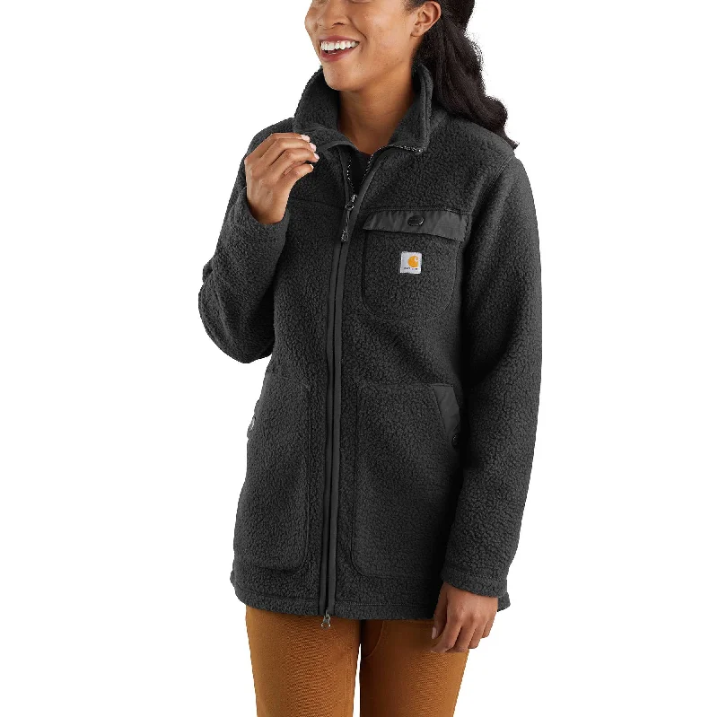 Holiday Special Offers Relaxed Fit Fleece Coat