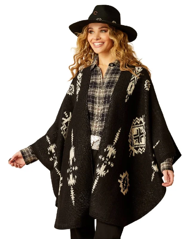 Women's Clothing Brands Ariat Womens Delta Poncho