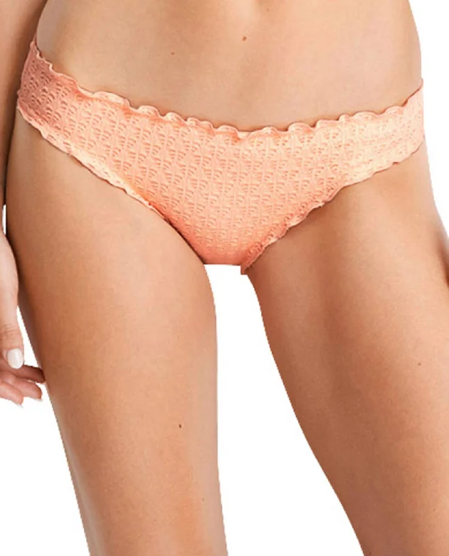 Sales Clothes Hipster Bikini Bottom In Sea Peach