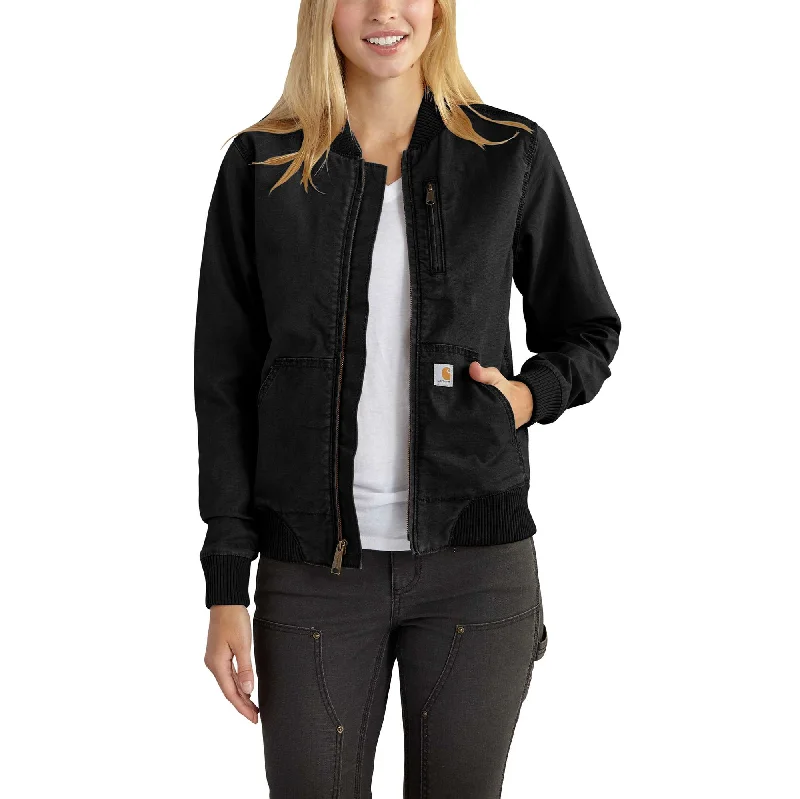 Formal Garments For Women Rugged Flex® Relaxed Fit Canvas Jacket