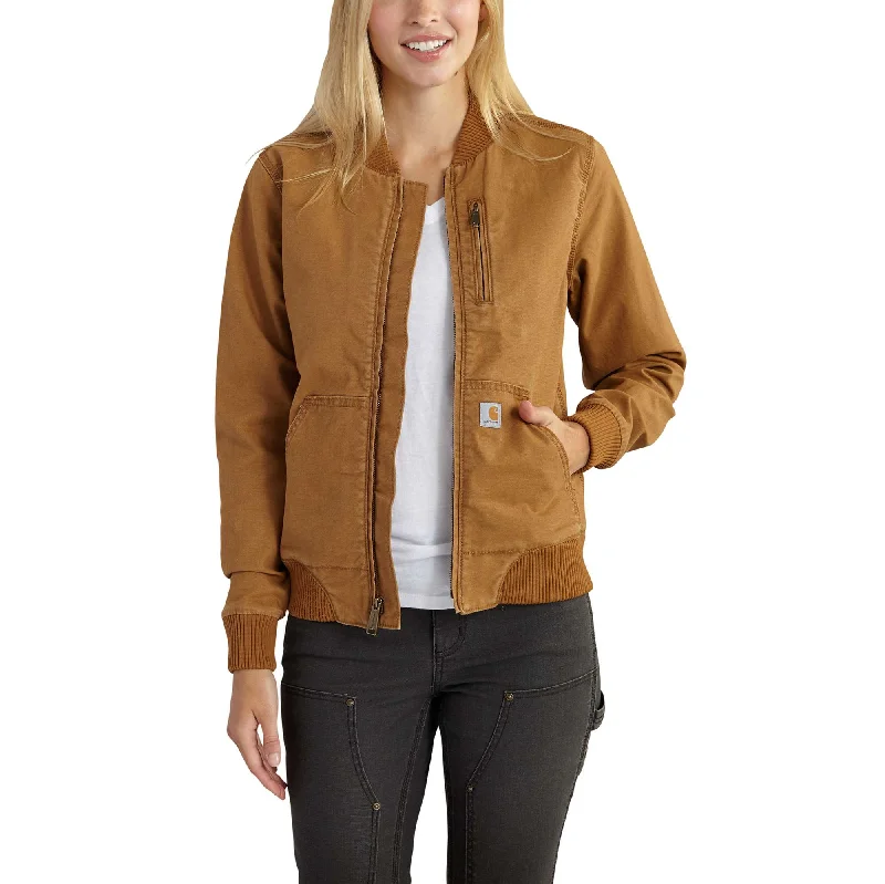 Women's Athletic Garments Rugged Flex® Relaxed Fit Canvas Jacket