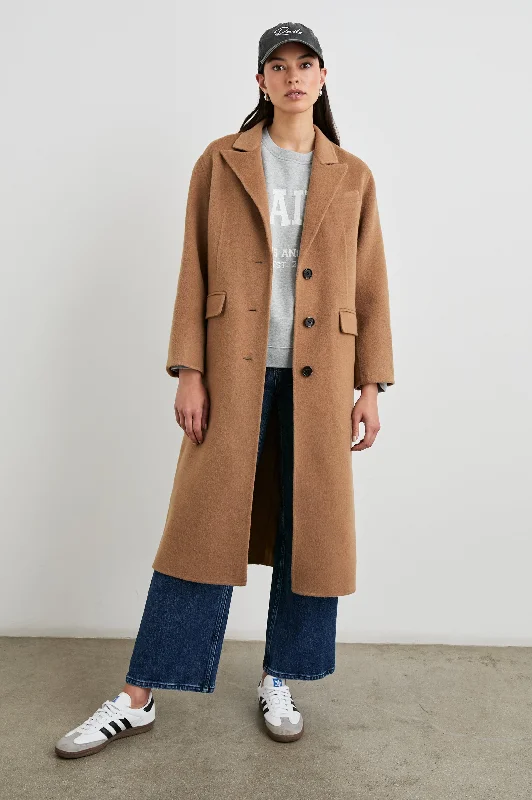 Women's Vintage Garments GALLERY COAT - CAMEL