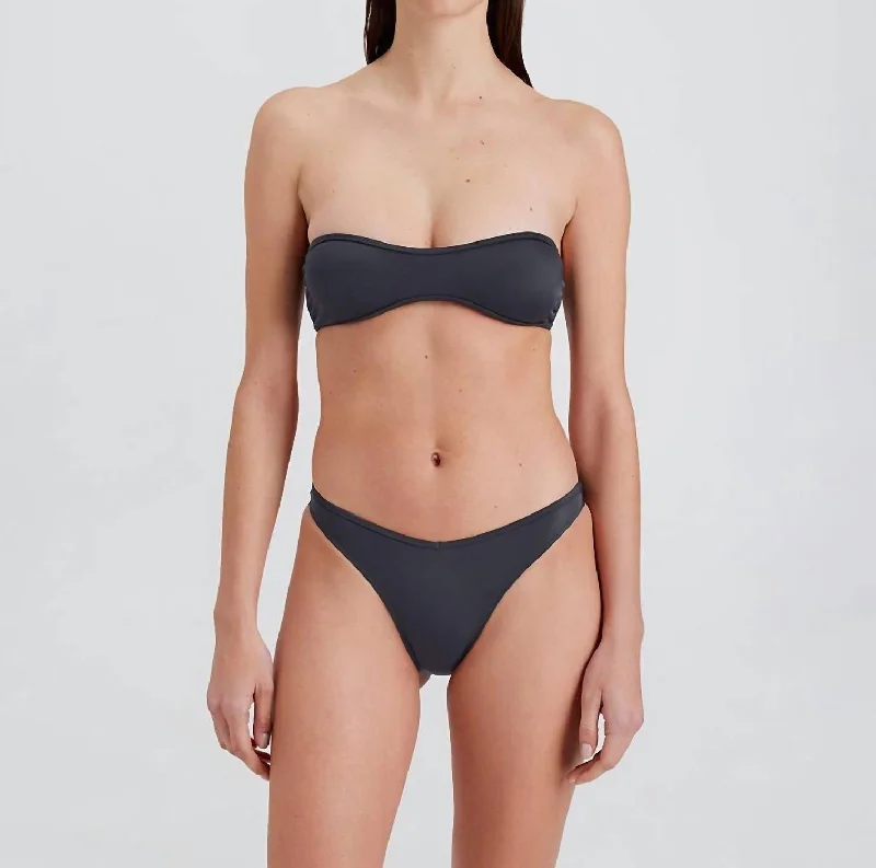 Fashion-forward Women's Clothing The Maeve Bikini Bottom In Black