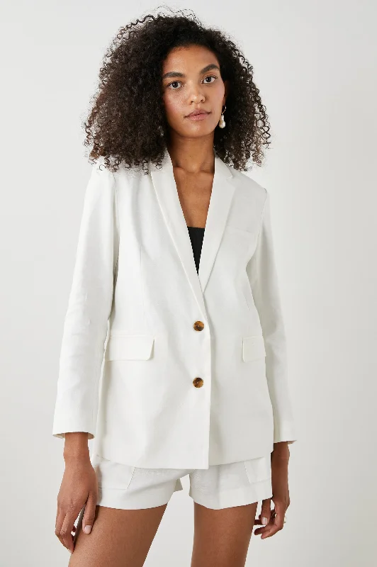 Women's Evening Wear Outfit STANTON BLAZER - CREME