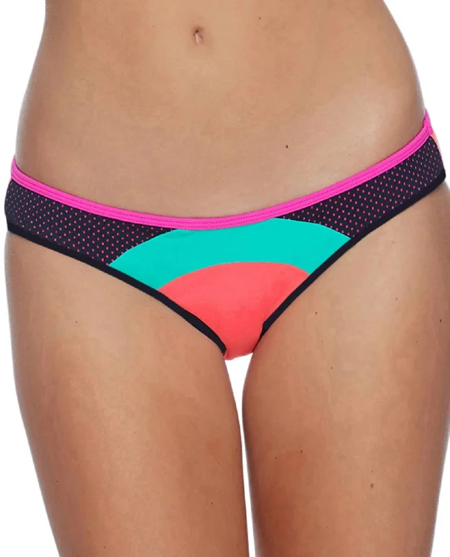 Trendy Boutiques Online Women's Surfrider Full Coverage Bikini Bottom In Borderline