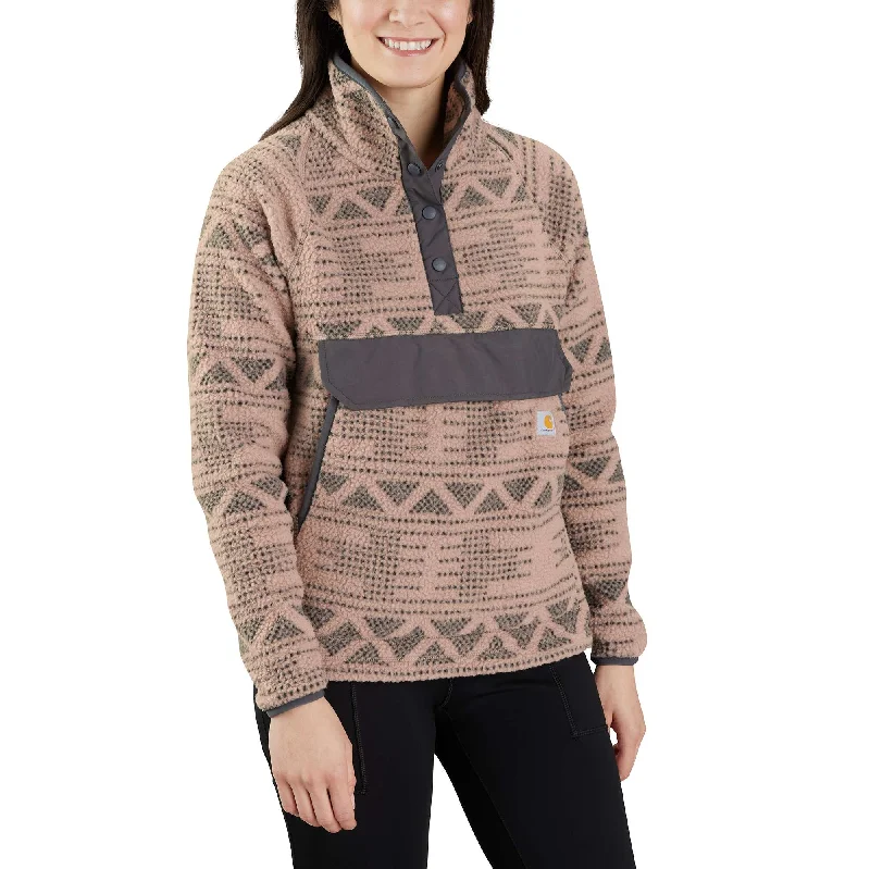 Women's Luxury Apparel Relaxed Fit Fleece Pullover