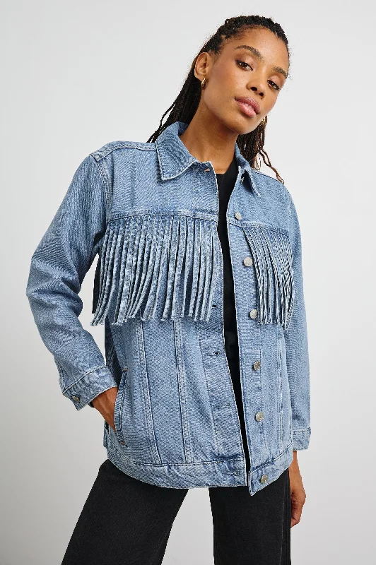 Women's Casual Clothing For Lounging RODEO JACKET - INDIGO COWBOY