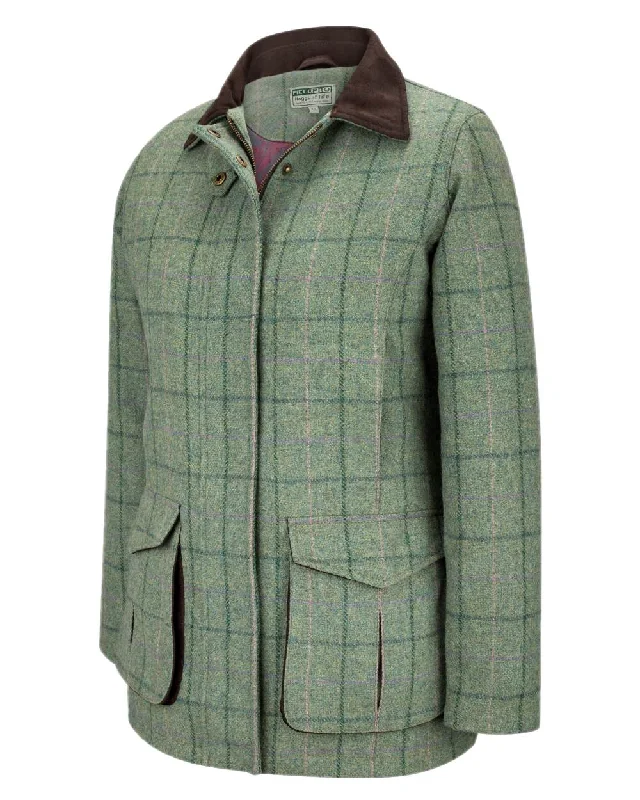 Women's Active Garments For Workouts Hoggs of Fife Roslin Ladies Technical Tweed Field Coat