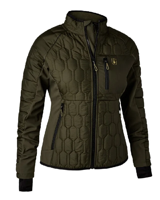 Women's Apparel And Garments Deerhunter Lady Mossdale Quilted Jacket