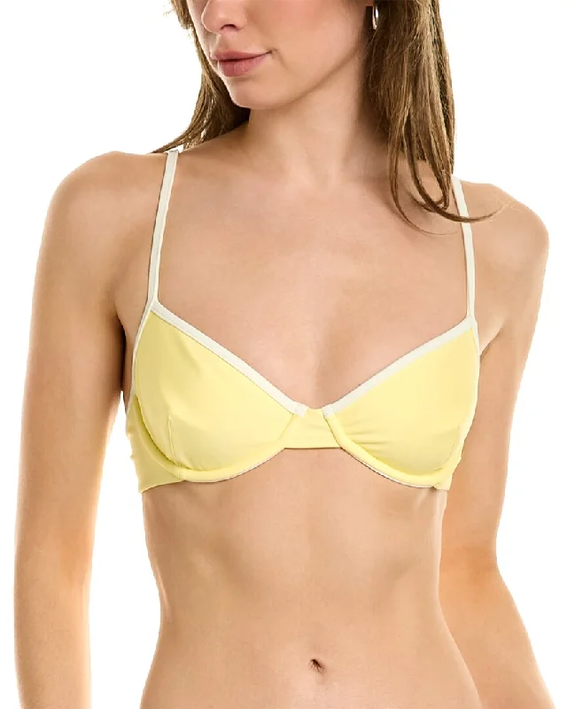 Women's Stylish Outerwear Montce Dainty Triangle Bikini Top