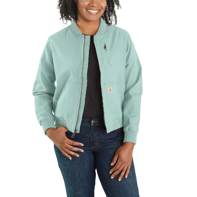 Clothes For Woman Rugged Flex® Relaxed Fit Canvas Jacket