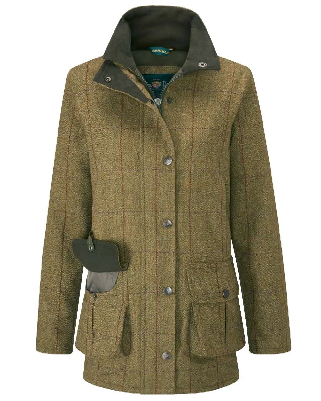 Women's Comfortable Garments Alan Paine Rutland Ladies Waterproof Tweed Jacket