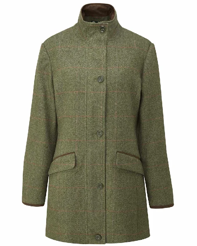 Women's Trendy Garments Alan Paine Combrook Ladies Tweed Field Jacket