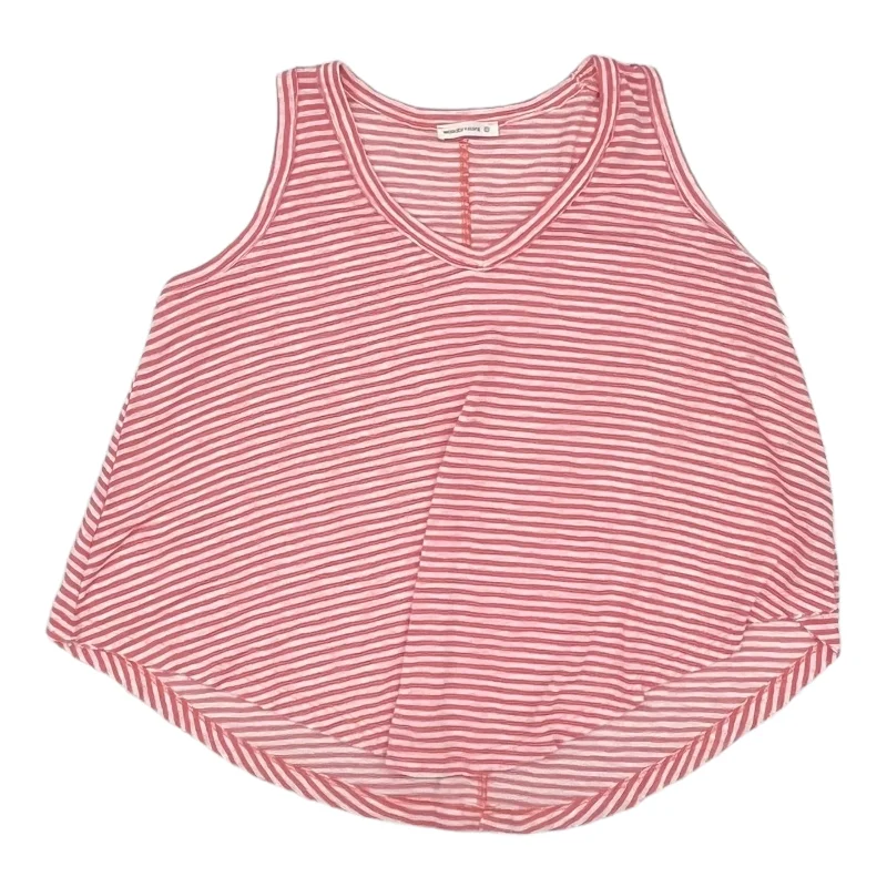 Modern Women's Apparel PINK TOP SLEEVELESS by CLOTHES MENTOR Size:S