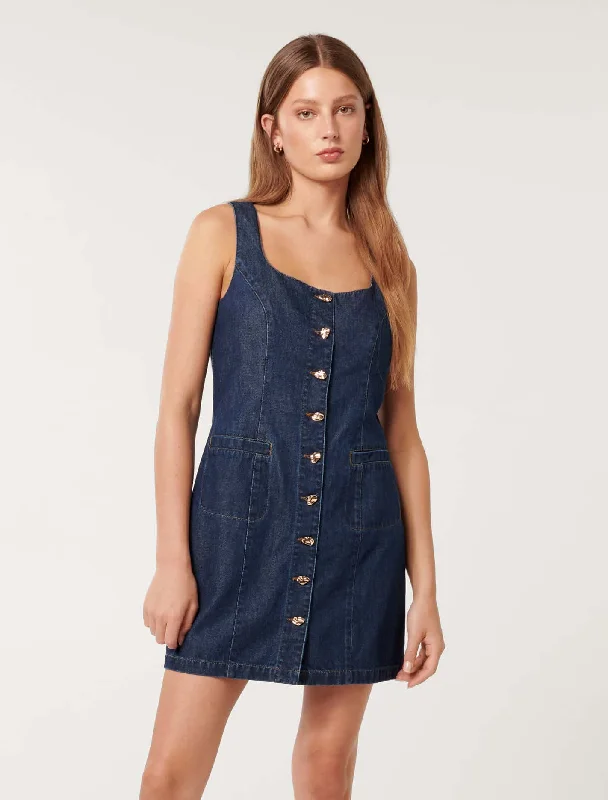 Women's Trendy Outfits Naomi Denim Dress